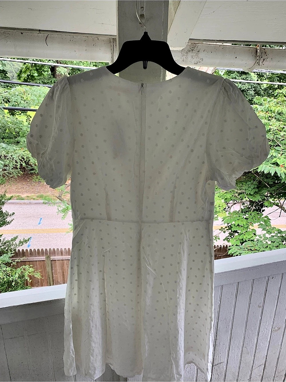 Francesca’s Harvest Moon White Midi Dress Size Medium NWT - Picture 4 of 11